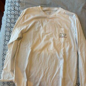 VINEYARD VINES KIDS CHRISTMAS LONG SLEEVE SHIRT, XL